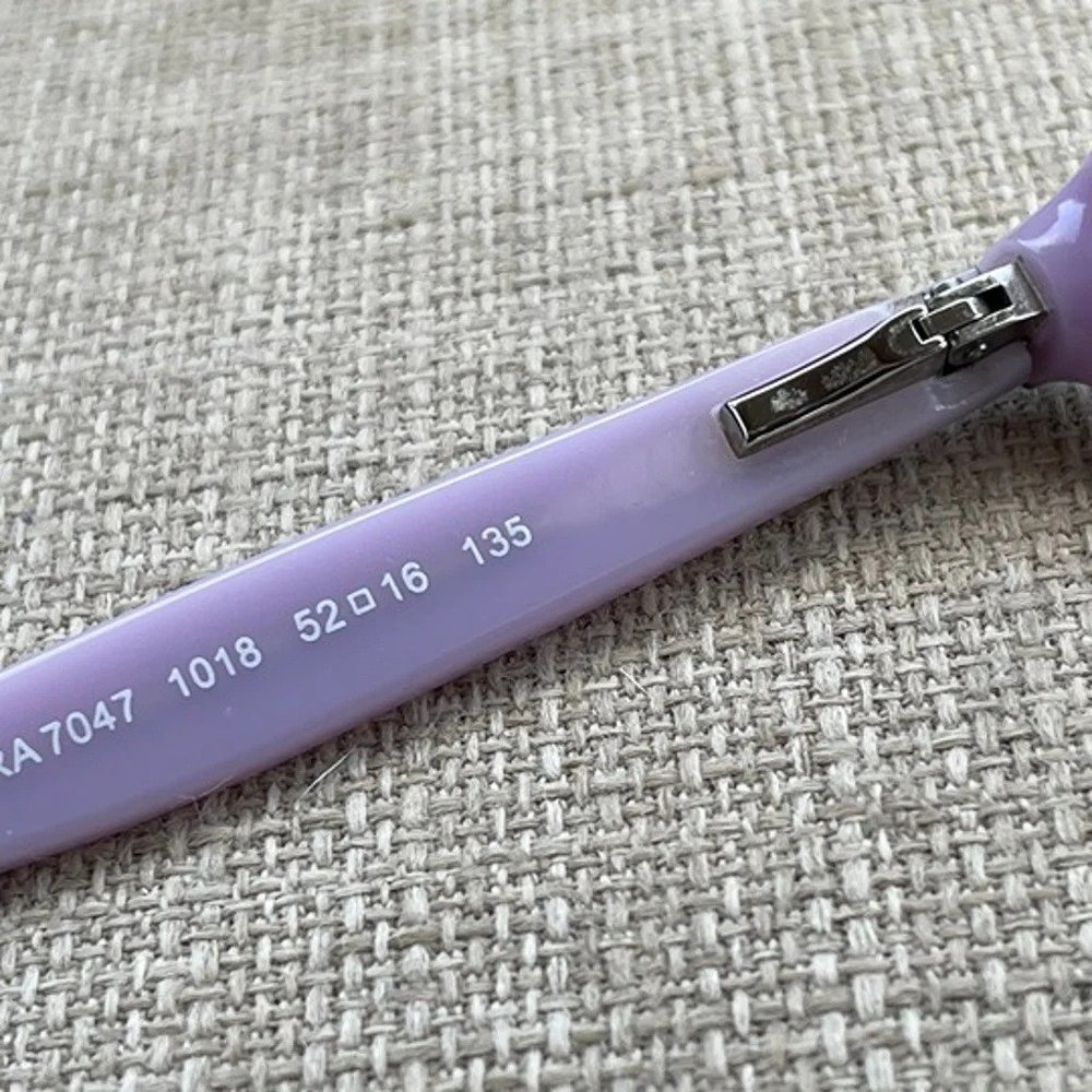 Ralph Lauren Eyeglasses Frame Brown/Lilac Glasses RA7045 52[]16 135 - Picture 8 of 12